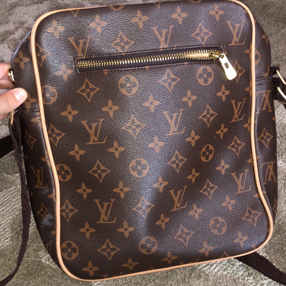 Brown Leather Crossbody